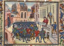 Le Duc de Bourgogne accorde une charte aux Gantoys - Chronique de Froissart